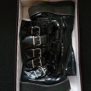 Vintage demonia boots size 7